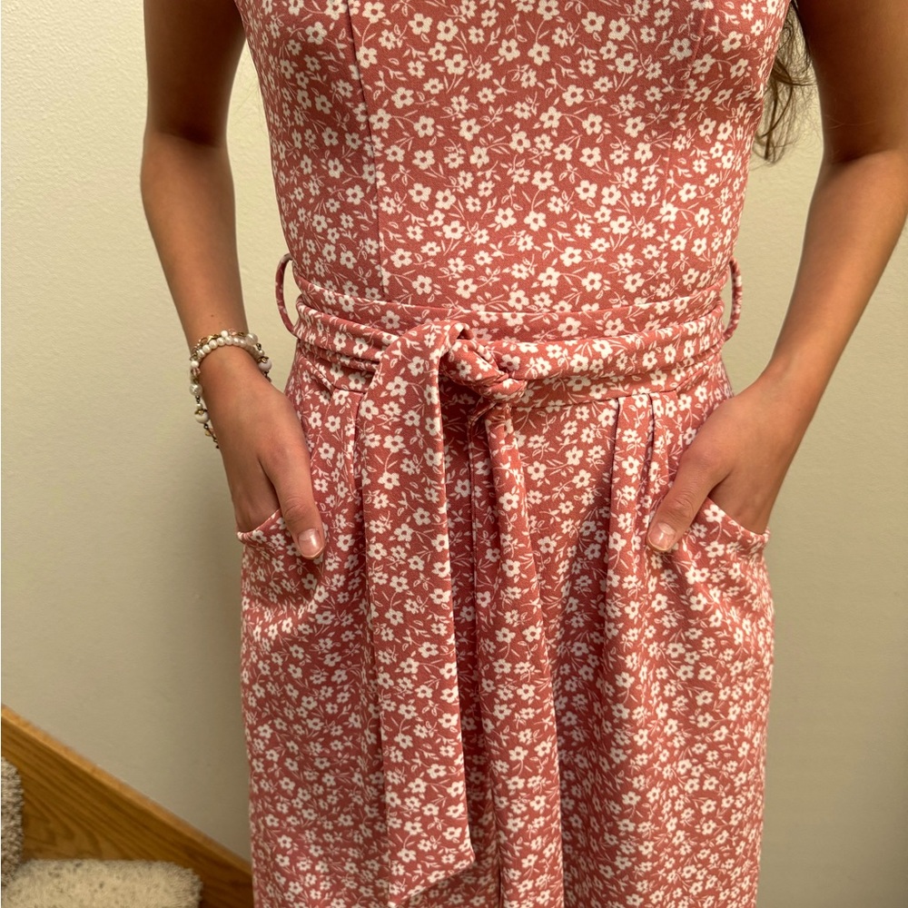 Pink Jumpsuit - Picture 3 of 7